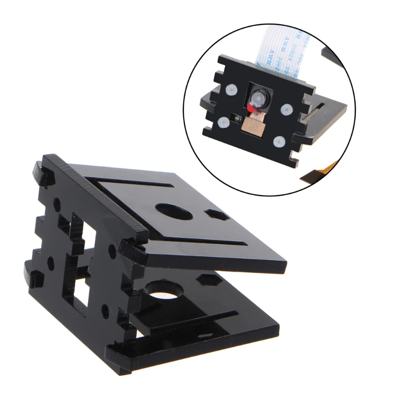 Акриловый держатель для камеры Raspberry Pi 3 V2 модульный кронштейн