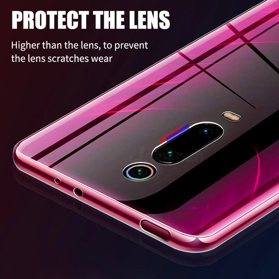 Силиконовый чехол для Xiaomi Mi 9T Note 10 Pro A3 9 8 SE A2 Lite Redmi K20 8T 7 Pocophone F1 мягкий из