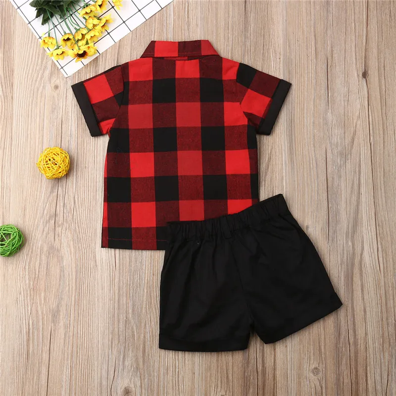 2 шт. клетчатая рубашка для мальчиков 1-5 лет | Детская одежда и обувь