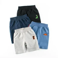 new kids short pants boys summer cotton dinosaur embroidery outdoor sweatpants infants 3 4 5 6 7 years exquisite clothing