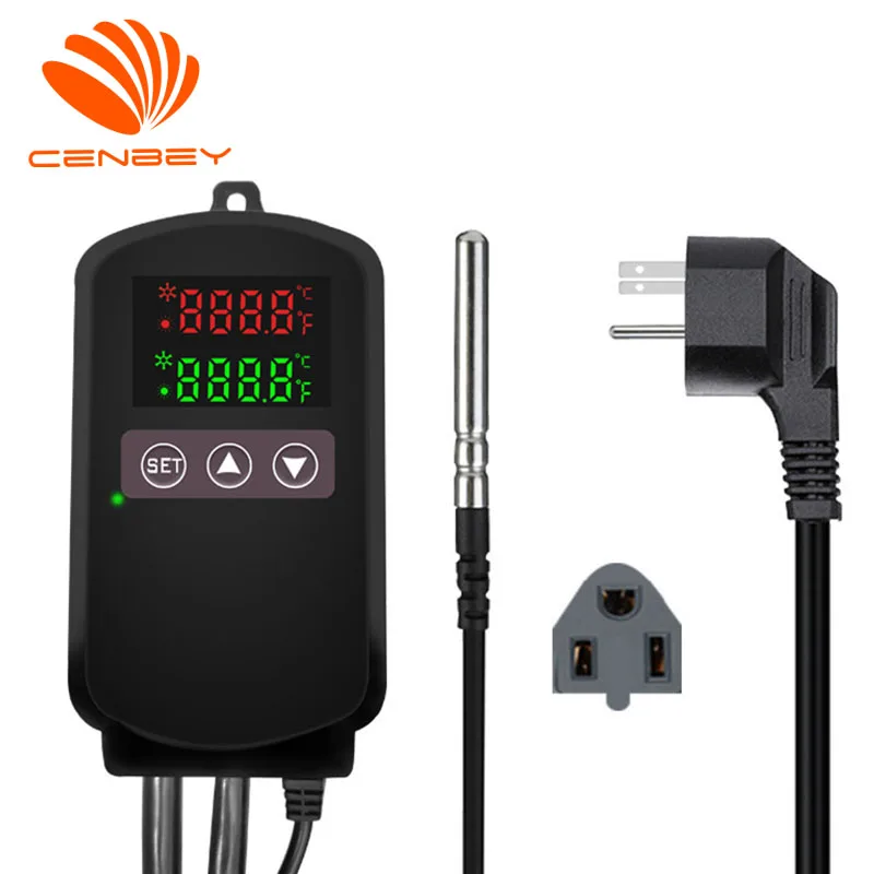 термостат США ЕС plug цифровой регулятор температуры Термостат Регулятор для