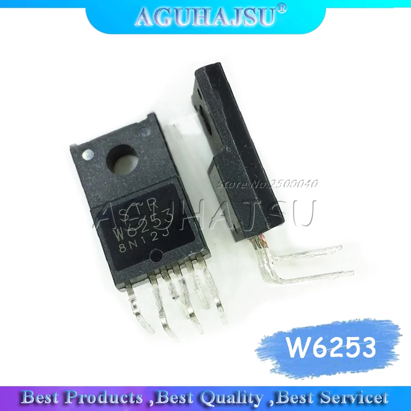 10 шт. STRW6253 STR W6253 TO220F 6 ЖК модуль питания|integrated circuit|circuit integre |