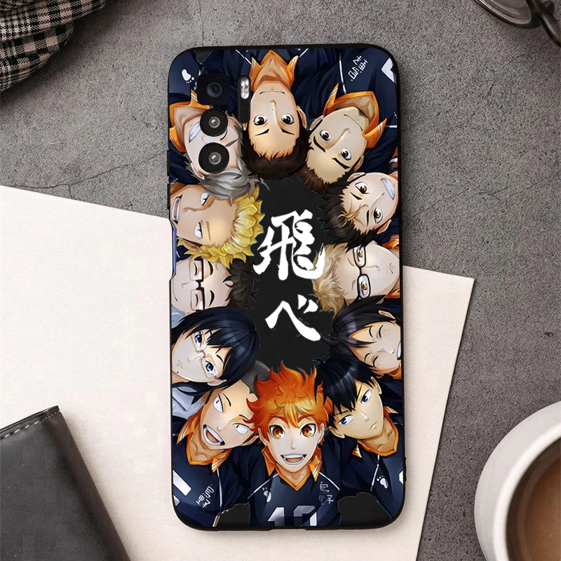 Anime Hinata Haikyuu Phone Case for Xiaomi Redmi Note 10 Pro 9 9C 9A POCO M3 X3 F3 Soft Back Covers | Мобильные телефоны и