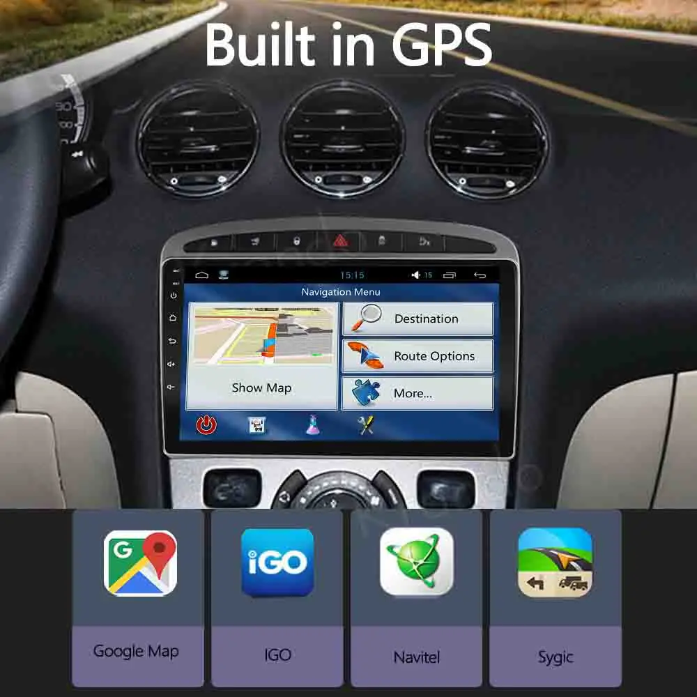Krando Android 10 0 9 &quotIPS полный сенсорный автомобильный мультимедийный радио для Peugeot 408