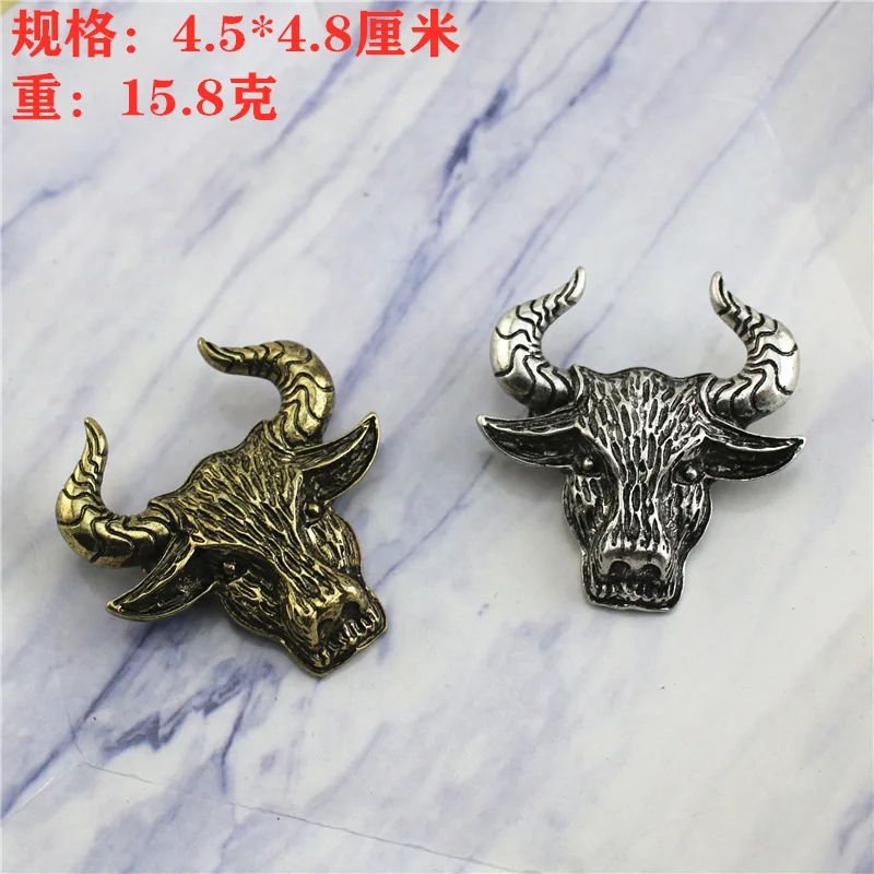2021 новая брошь в европейском и американском ретро стиле с головой быка по