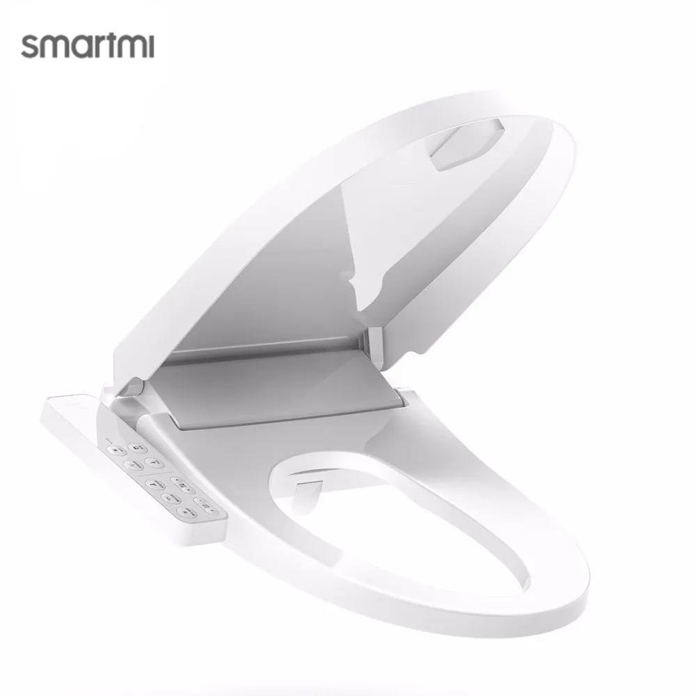 

Smart Mi Смарт сиденье для унитаза крышка фильтр с подогревом воды электронные Подогреваемые биде спрей стульчак с светодиодный ночной Светил...