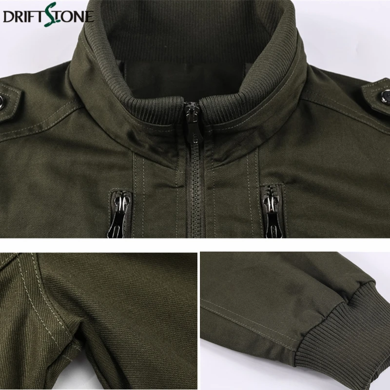 Мужская тактическая куртка-карго куртка-бомбер из хлопка в стиле