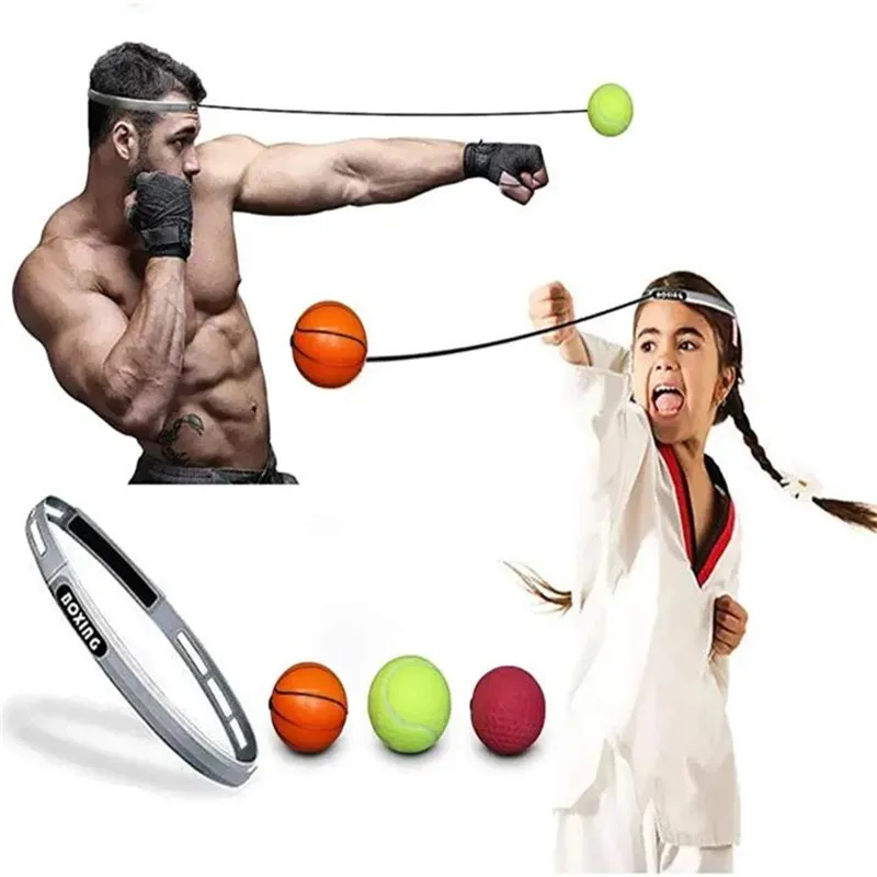 Мяч для тренировки реакции бокса скоростной пунш боксера оборудование