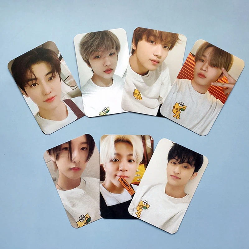 7 шт./компл. Kpop групповый альбом Фотокарточка с горячим соусом ломо-карточка