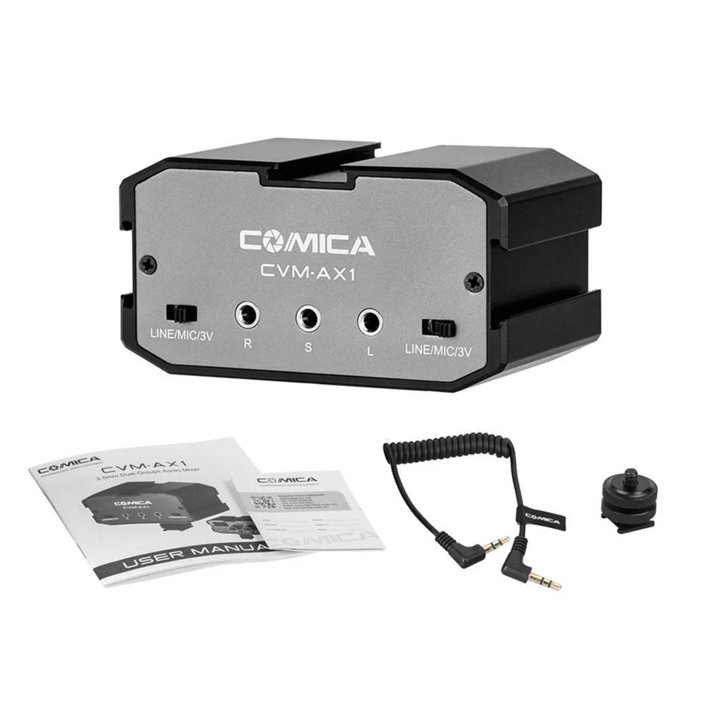 CoMica CVM-AX1 Audio   Universal Dual Channel 3, 5mm Port       , /