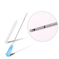 factory wholesale high quality painless flexible micro cannula 18g 50mm 70mm 100mm blunt filling needle cannula