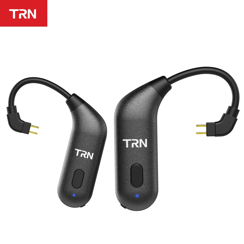 TRN BT20S беспроводной Bluetooth 5 0 кабель для наушников с ушным крючком 2pin 75 мм 78 MMCX