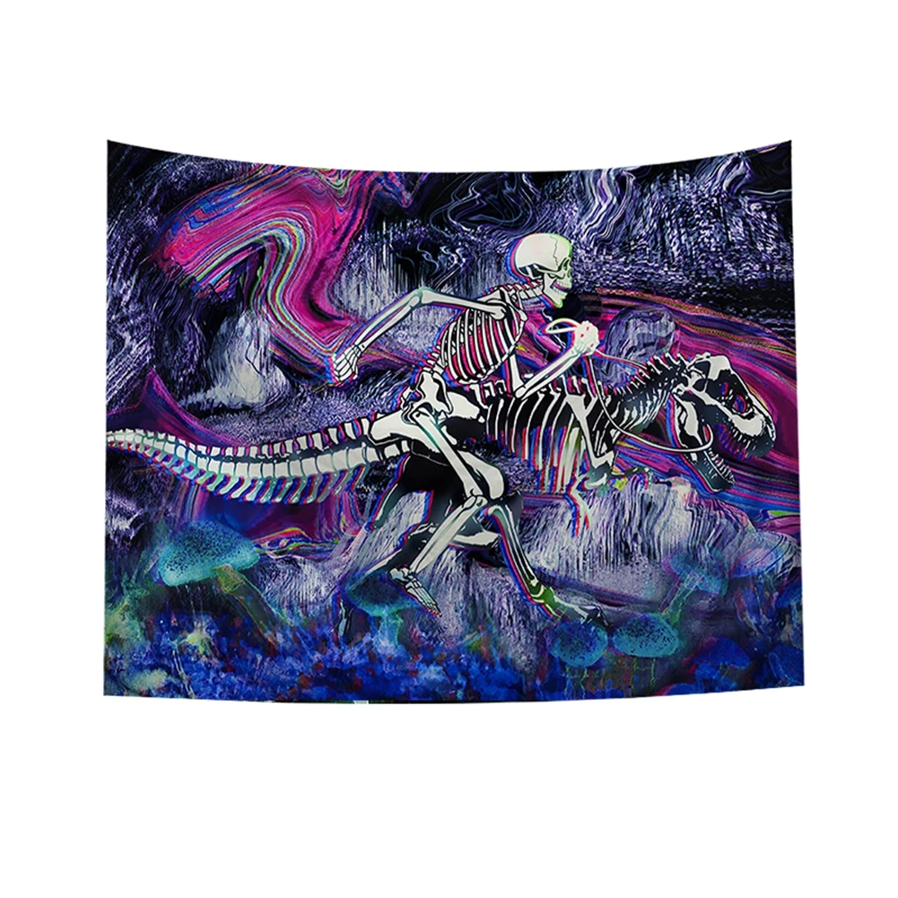 Настенный Гобелен многоцелевой Цветочный абстрактный принт Ковер домашний фон