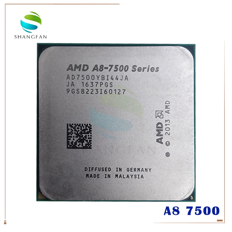 AMD A8 Series 7500 AD7500YBI44JA 4 ядра 3 0 ГГц разъем FM2 + настольных компьютеров Процессор|desktop