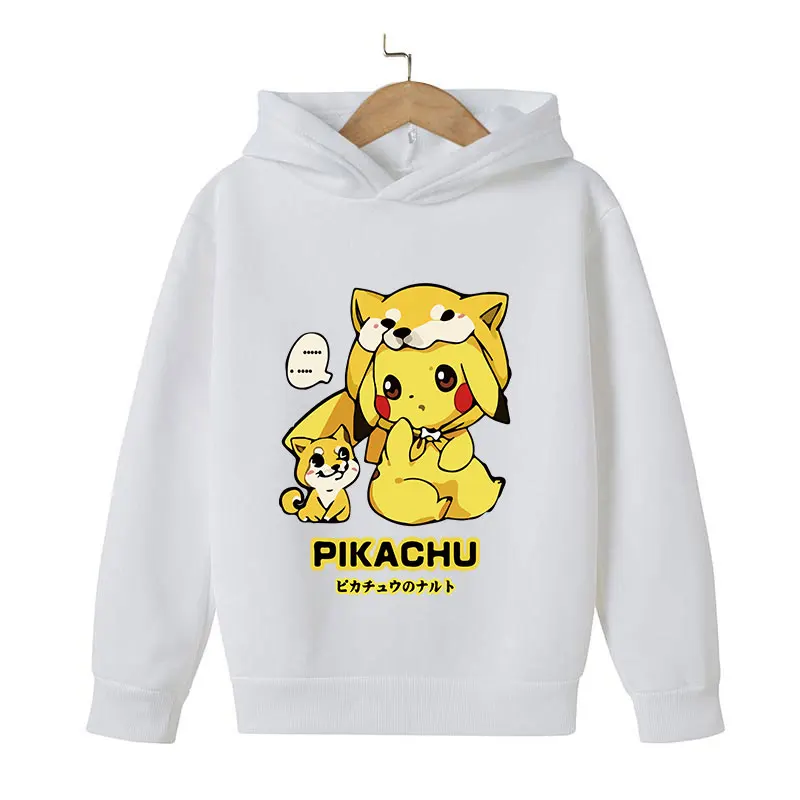 

2021 Children's Magic Treasure Hoodie Jacket Fall Pikachu Hoodie Cute Top 4, 5, 6, 7, 8, 9, 10-14 years old