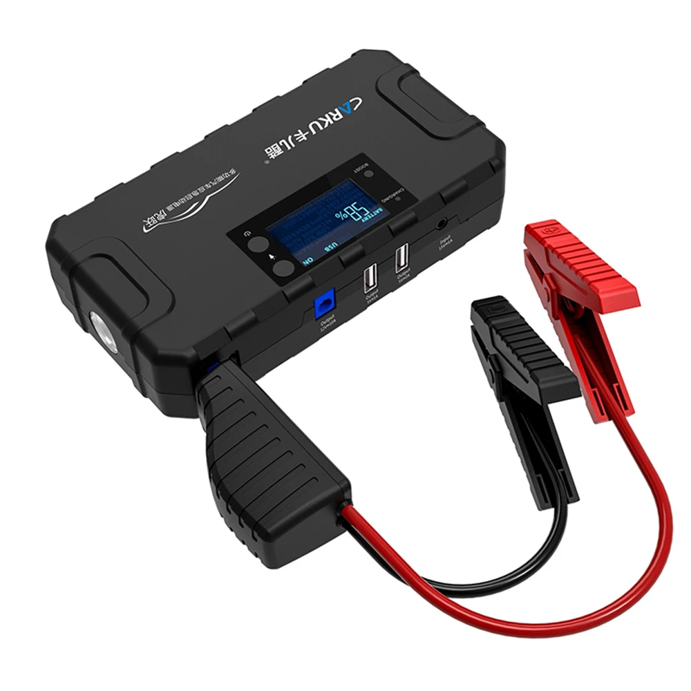 CARKU 1000A 16800mAh автомобильный стартер 12V светодиодный двойной USB аварийный внешний аккумулятор Комплект портативное автомобильное зарядное устройство