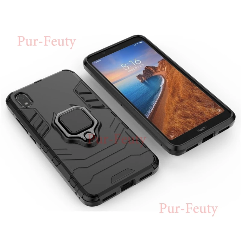 Чехол для xiaomi redmi 7A кольцо Броня телефон магнитный автомобильный держатель противоударный защитный чехол для xiaomi redmi 7A A7 redmi 7 M1903C3EE