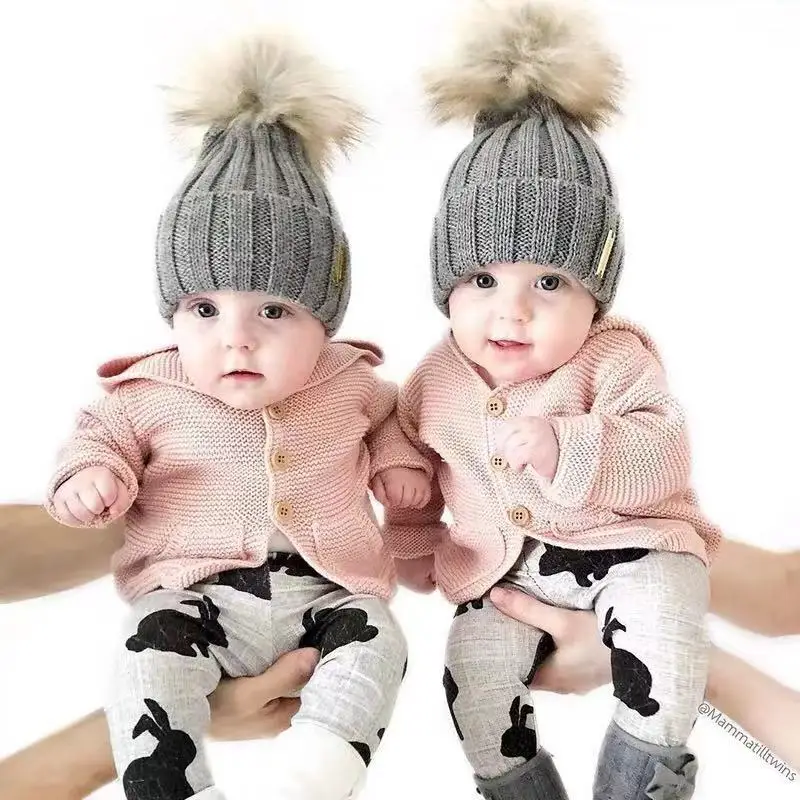 Tinypeople Новое рождественское Детское пальто хлопковый комбинезон с капюшоном для