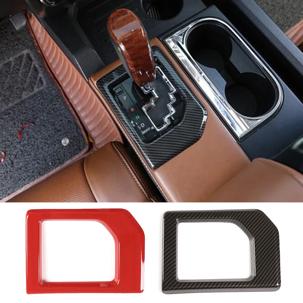 

Подходит для Toyota Tundra 2014-2021 ABS центральное управление панельная Накладка для коробки передач декоративная отделка интерьерные автомобильны...