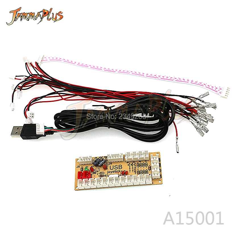 Плата управления игрой с нулевой задержкой USB кодировщик ПК Raspberry Pi джойстик для