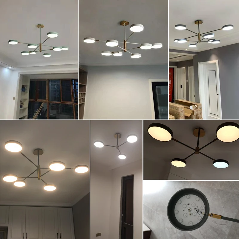 Современные светодиодные люстры в гостиную led освещение для кухни потолочная люстра в спальню люстра потолочная для столовой макарон потолочные светильники в интерьере потолочная лампа для спальни
