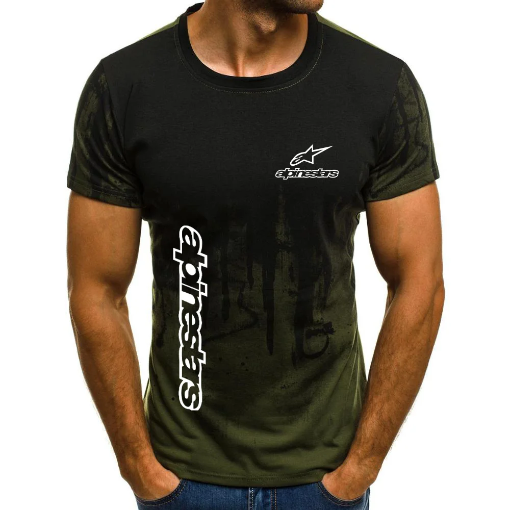

2021 NEW Sports and leisure plus size O collarMen's Fashion Top Summer T-Shirt Men's T-Shirt High Quality Short Sleeve Shirt