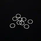 Бусины для косичек, для дредов, золотистыесеребристые, 1,5 х15 мм, 10 шт., аксессуары для трубок, внутреннее отверстие около 12 мм, обод кольцо