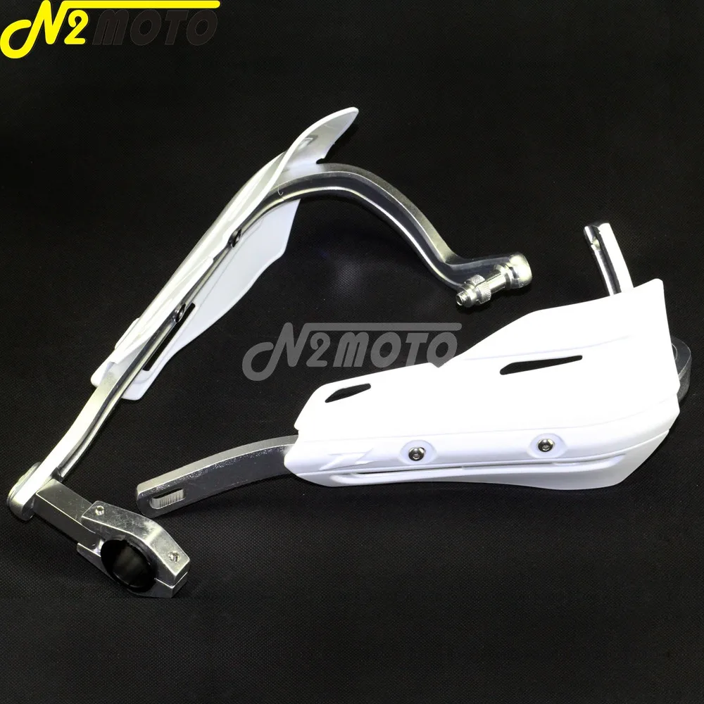 1 1/8 &quot28 мм белый мотоциклы рука кисточки Щит протектор для Honda XR CR CRF 250 350 400 600 650