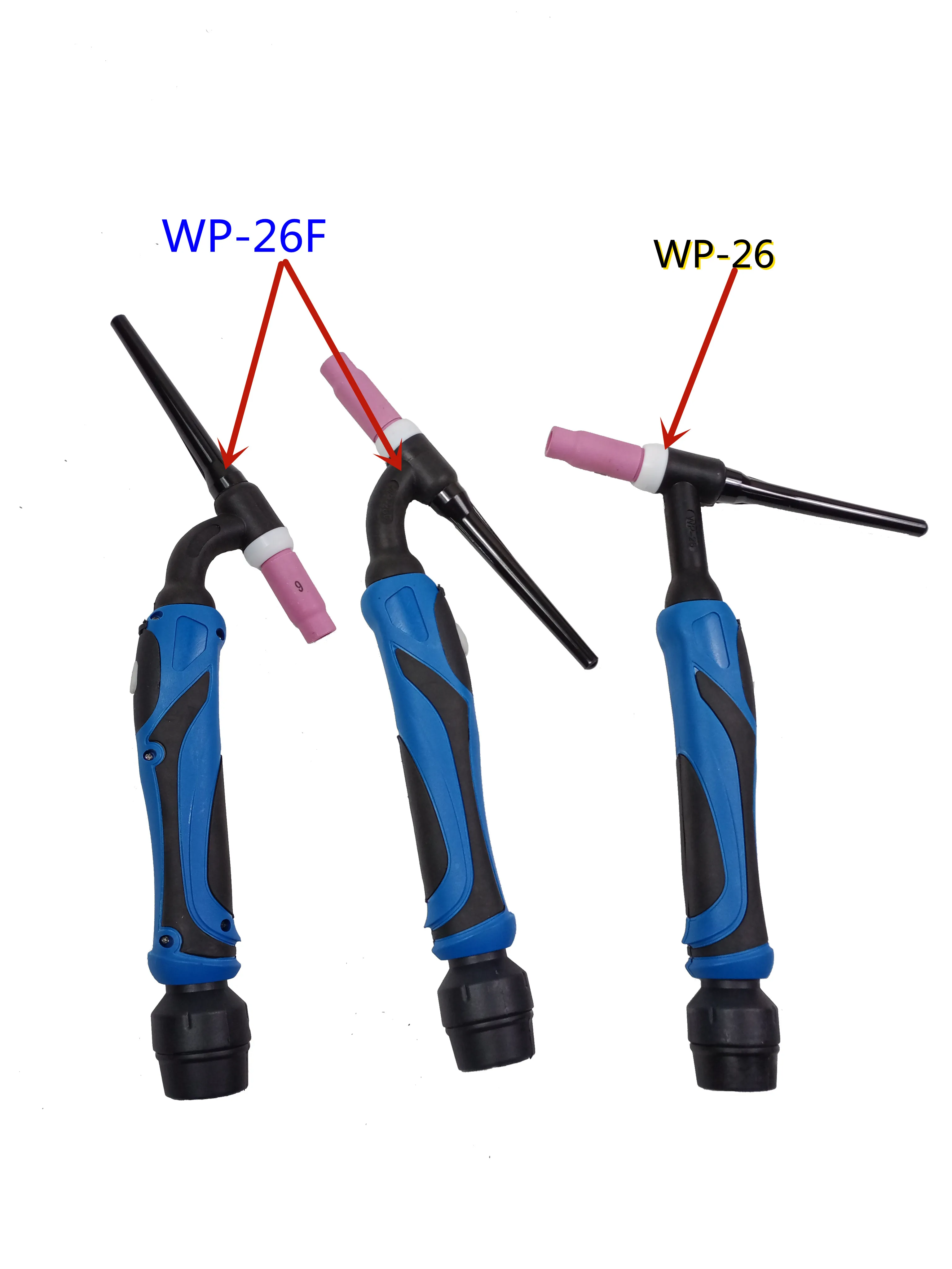 

GTAW A-200 Flex Torch WP-26 TIG Torch Body WP26 Flex Air Cooled Gas Tungsten Arc Welding TIG26 Argon Welding Torch Head