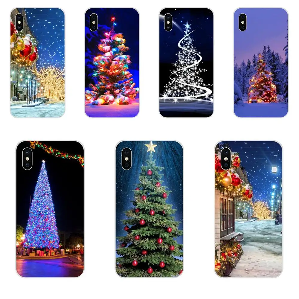 Рождественская сцена Новогодняя атмосфера для Xiaomi Redmi Note 2 3 3S 4 4A 4X5 5A 6 6A Pro Plus в