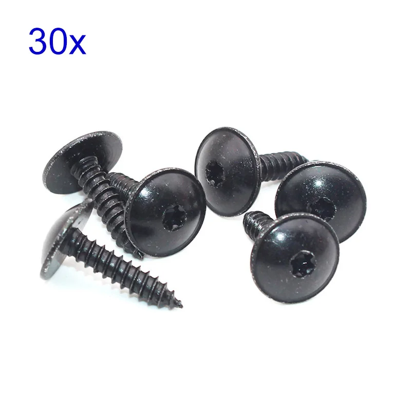 30 шт 5 мм с шестигранной головкой винт автомобильное переднее колесо шасси T20