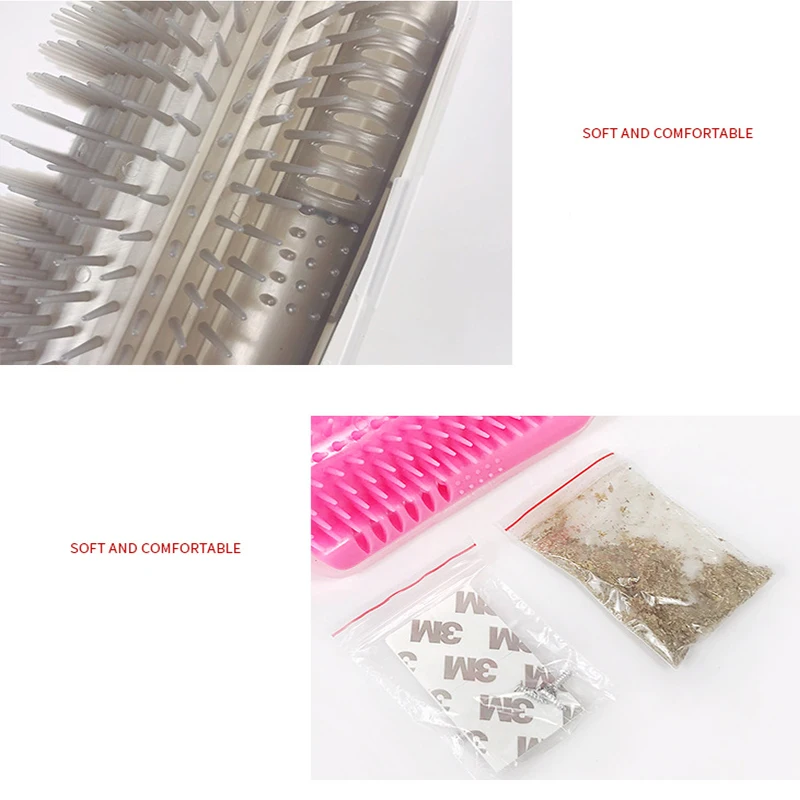 Угловая расческа для кошек массажная Самостоятельная Расческа груминга игрушка