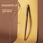 Кисть для макияжа CHICHODO, новинка 2021, янтарная серия, резные кисти из волоса животных, синтетическая кисть для бровей, ручка для макияжа, beauty-E218