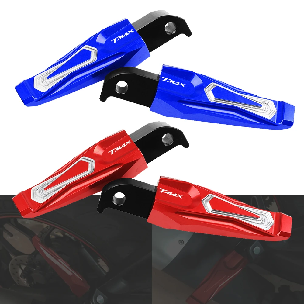 

For Yamaha Tmax 530 T-max dx sx 2012-2019 2017 2018 tmax 500 XP500 2011 2010 Motorcycle Rear Foot Pegs Rests Passenger Footrests