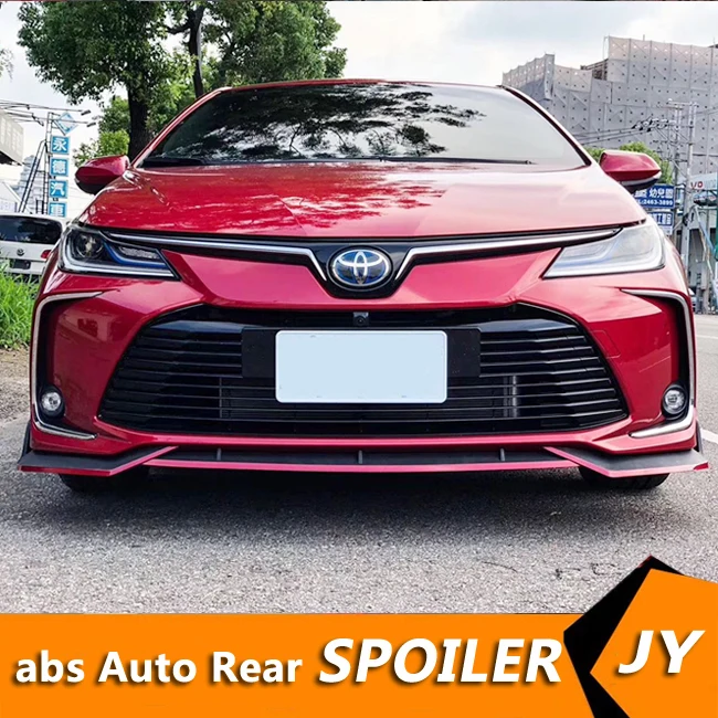 Для TOYOTA Corolla обвес спойлер- XK для Lewin ABS задний спойлер передний бампер диффузор защитные бамперы