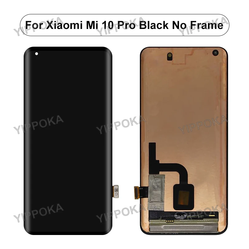Pantalla LCD Original de 6,39 pulgadas para m&oacute;vil, montaje de digitalizador, piezas de repuesto para Xiaomi Mi 10, 5G, M2001J2G, M2001J2I, Mi 10 Pro, 5G-4