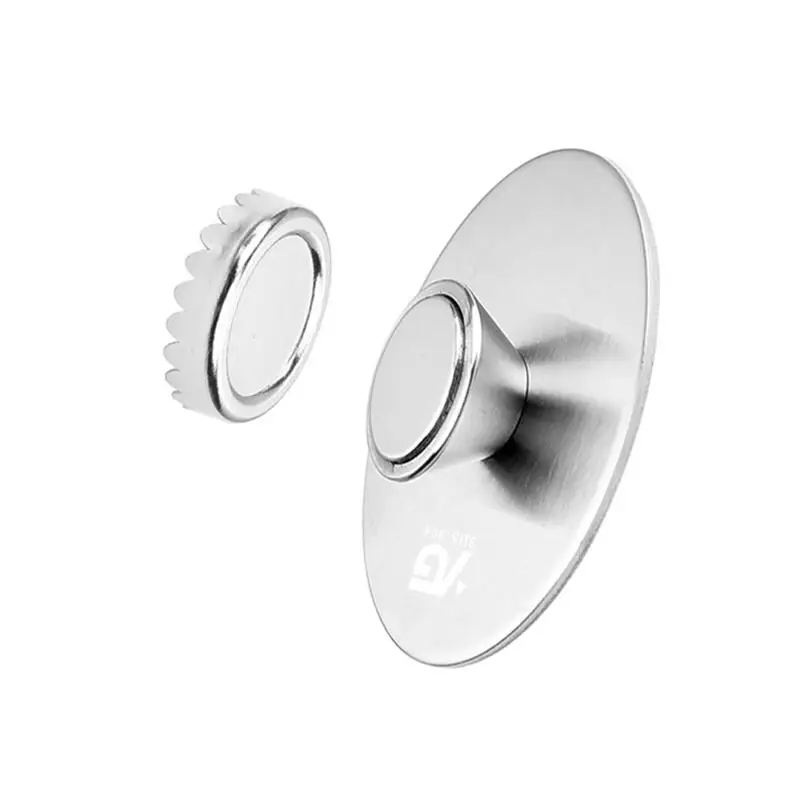 

3pcs Portable Creative Magnetic Soap Holders Bathroom Wall Hanging Soap Suction Cup Rack for Daily Use