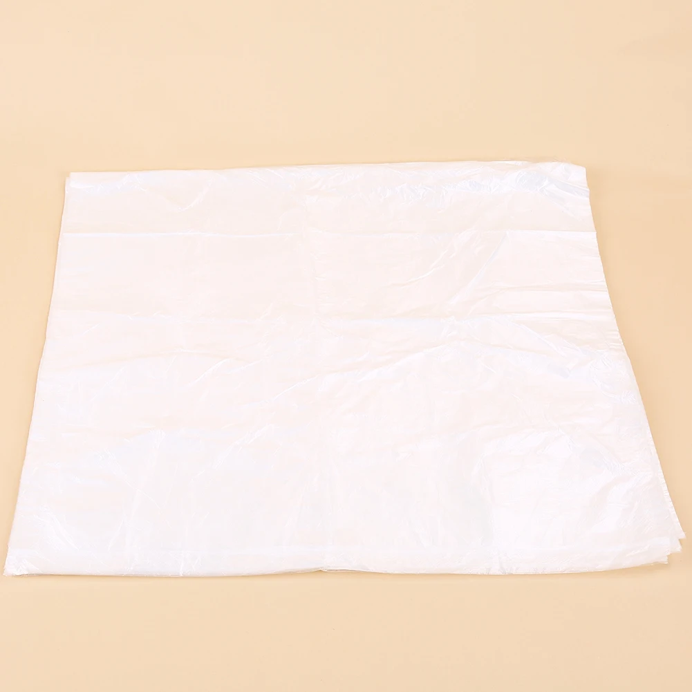 Одноразовый прозрачный пластиковый защитный чехол для сиденья автомобиля 100