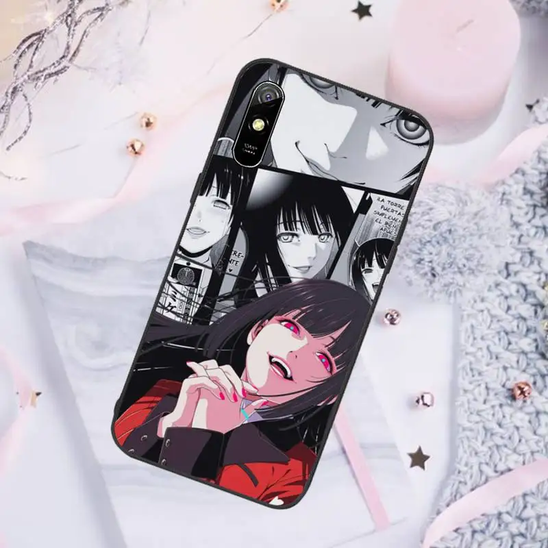 

Crazy Excitement Manga Kakegurui Phone Case For Xiaomi Mi Redmi Note 7 8 9 pro 8T 9T 9S 9A 10 Lite pro