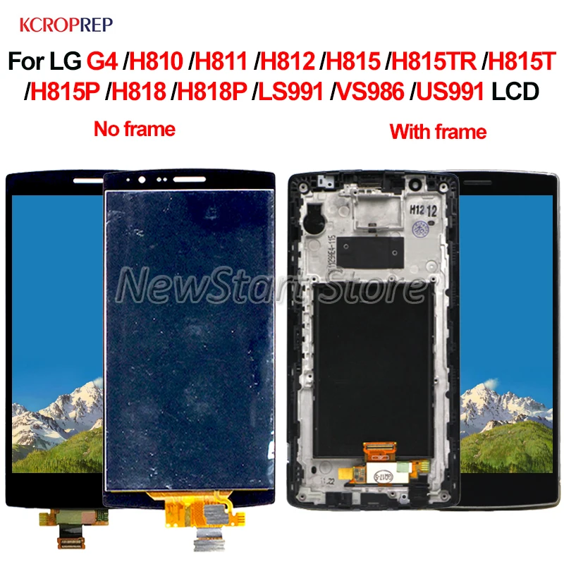Для LG G4 H810 H811 H815 H815T H818 H818P LS991 VS986 ЖК дисплей кодирующий преобразователь сенсорного