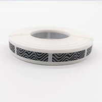 1000pcs 7x30mm manual scratch off sticker label wave pattern tape in rolls code covering film game wedding