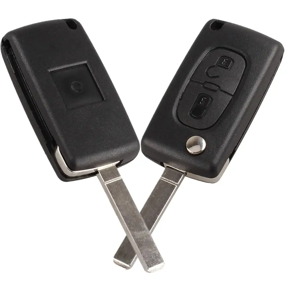 Чехол для автомобильного ключа с двумя кнопками чехол дистанционным управлением