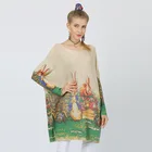 Женская футболка с длинным рукавом, Длинная Элегантная уличная Футболка с принтом, летний Повседневный Топ, модная футболка, одежда для девочек, 2021