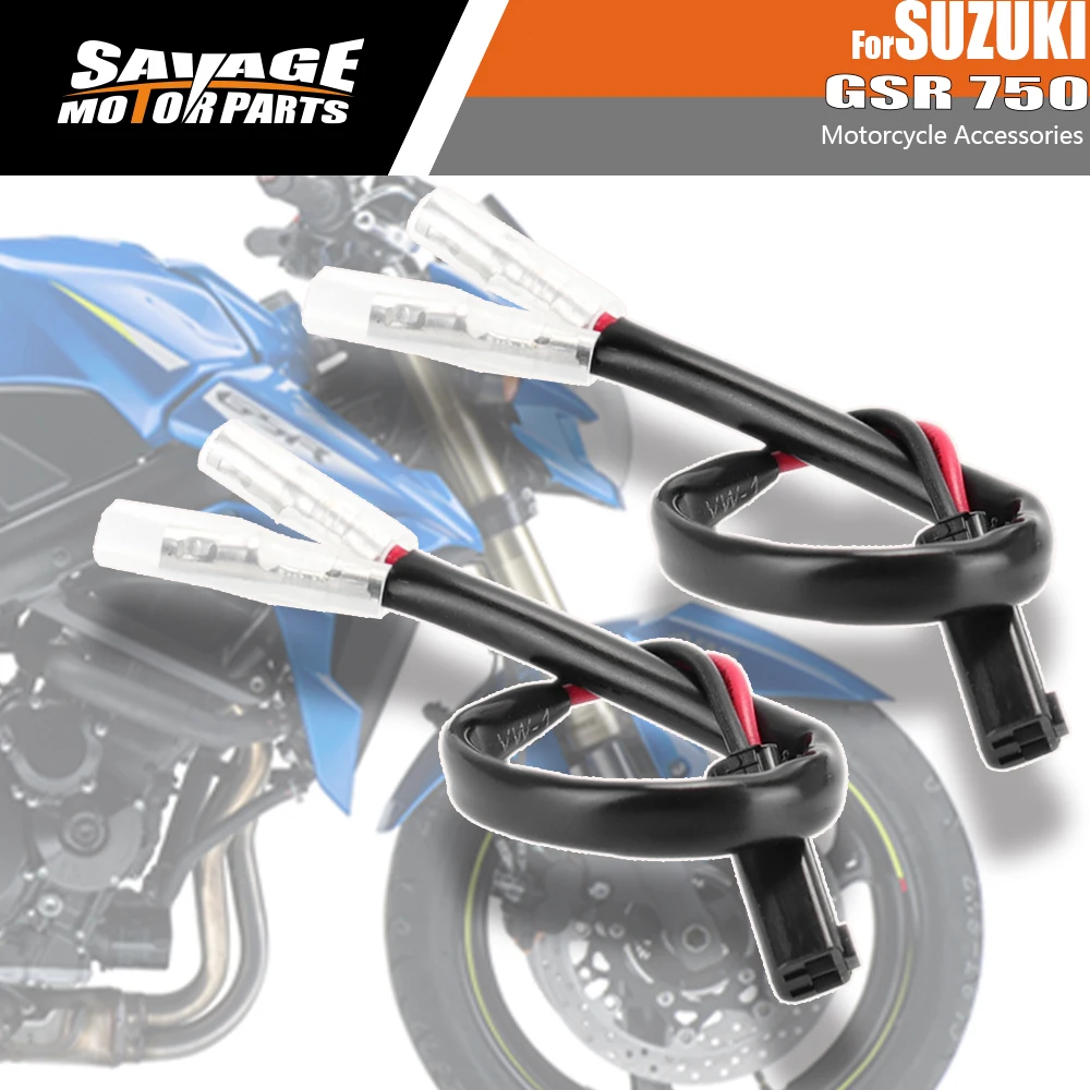 Фото DR200S DRZ400 проводка для сигнала поворота для Suzuki GSR 750 GSX-S 1000 GSX GSF 600 650 SV DL жгут проводов Разъемы переходник №1