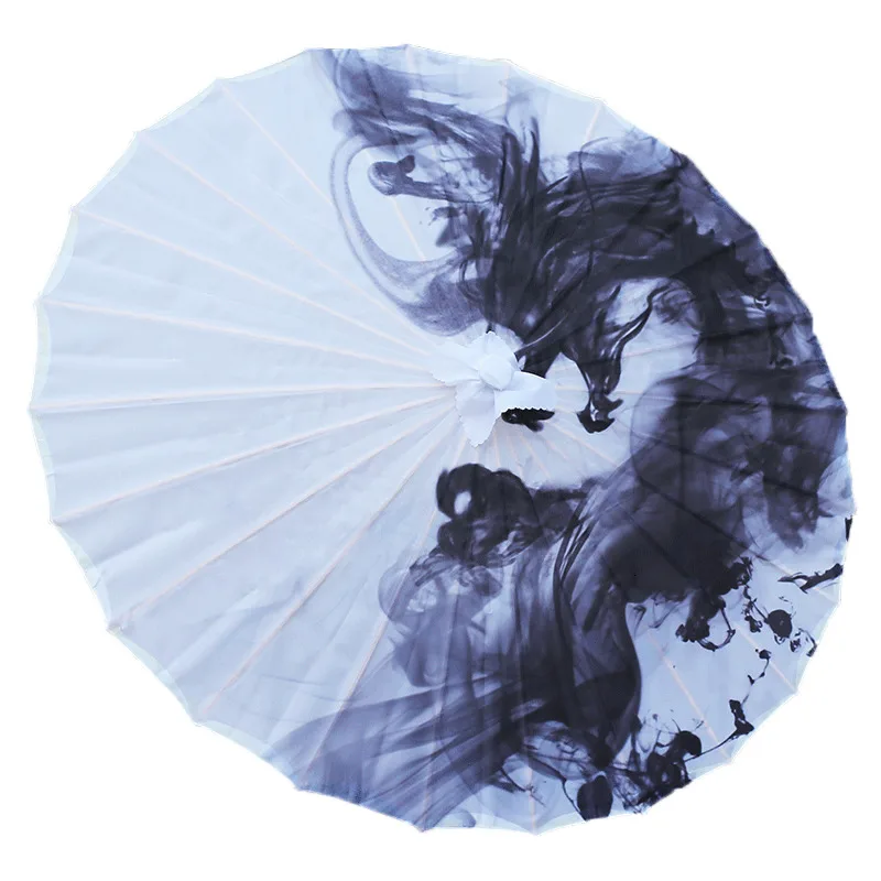Классический шелковый зонтик смазанный бумажный для косплея украшение танцев