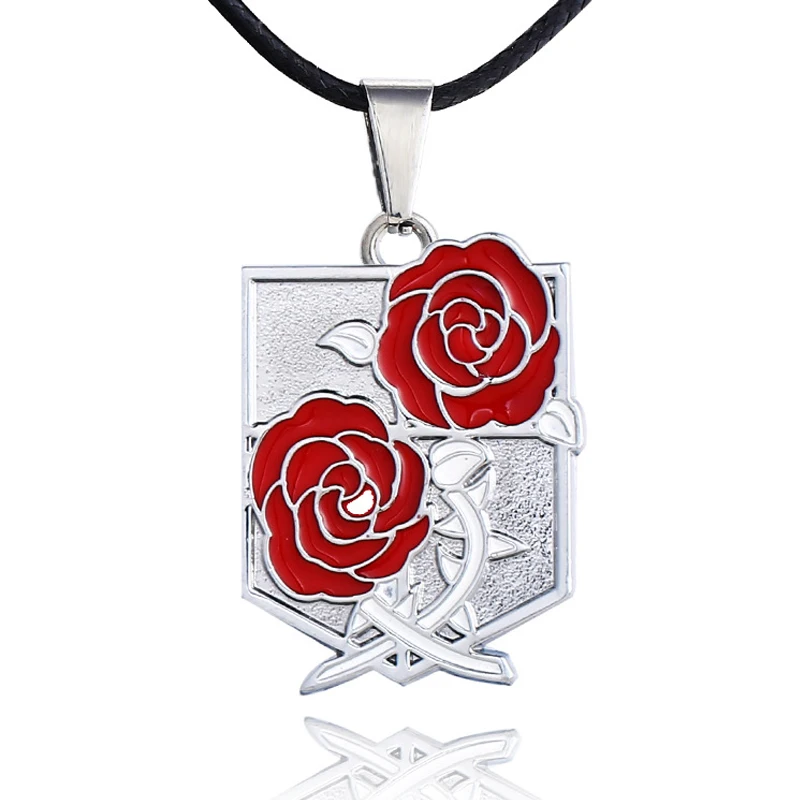 Новинка ожерелья из аниме атака на Титанов Кулон Крылья Свободы металлическое