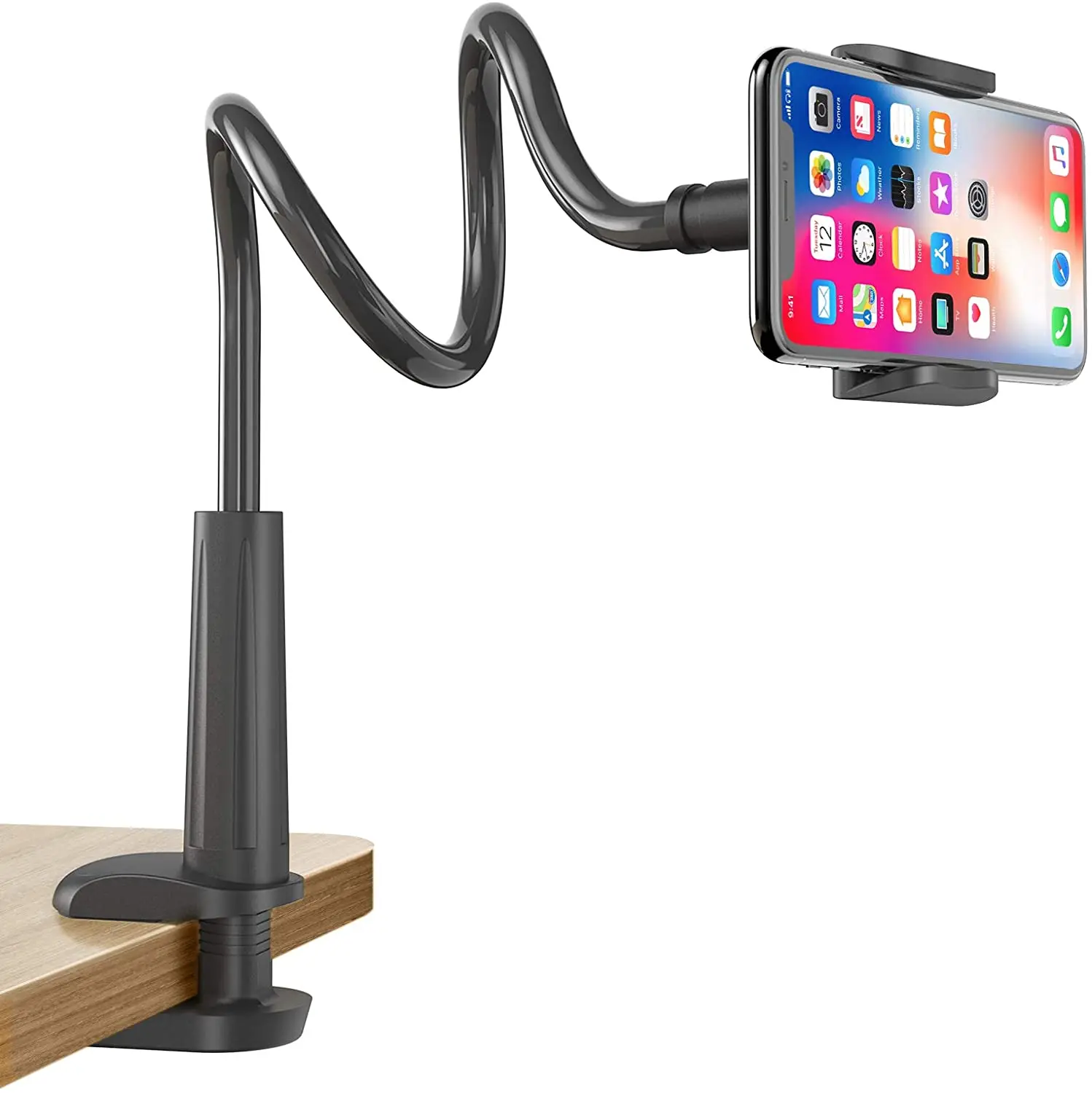 Держатель для сотовых телефонов Gooseneck Универсальный Гибкий Кронштейн 360 всех