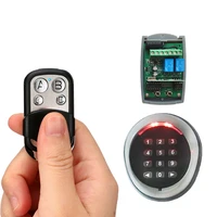 433 92mhz access control password multi function wireless keypad 433mhz gate garage door opener include battery