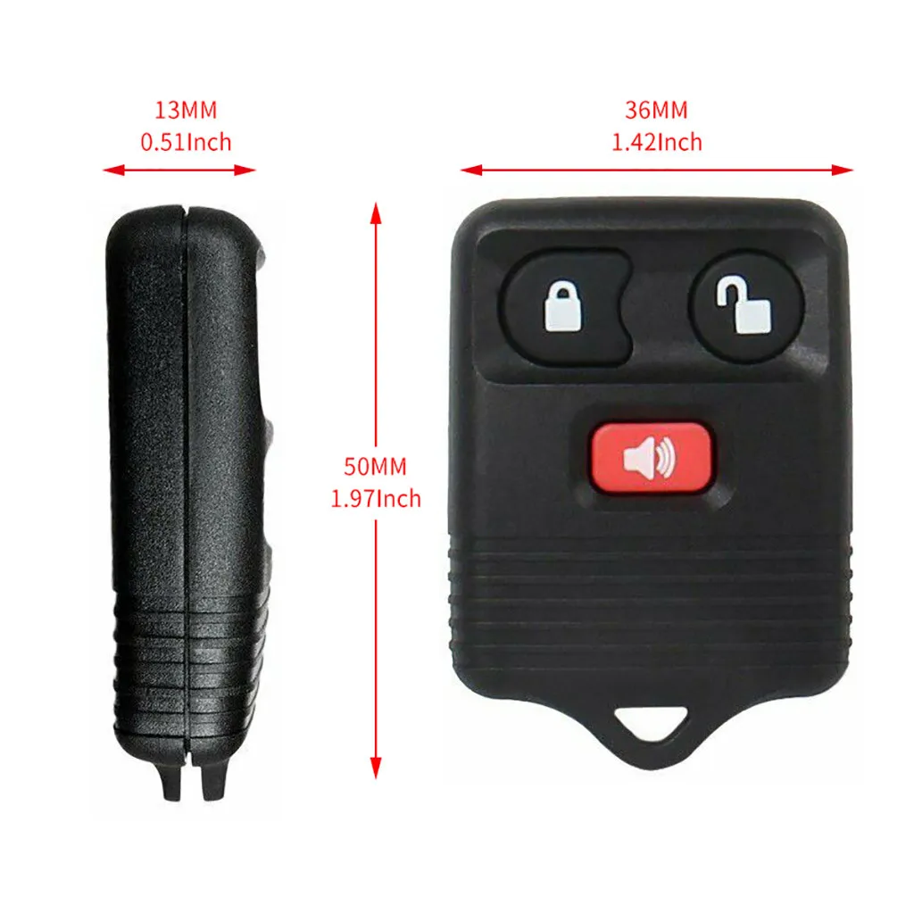 2X БЕСКЛЮЧЕВОЙ вход автомобильный пульт дистанционного управления брелок