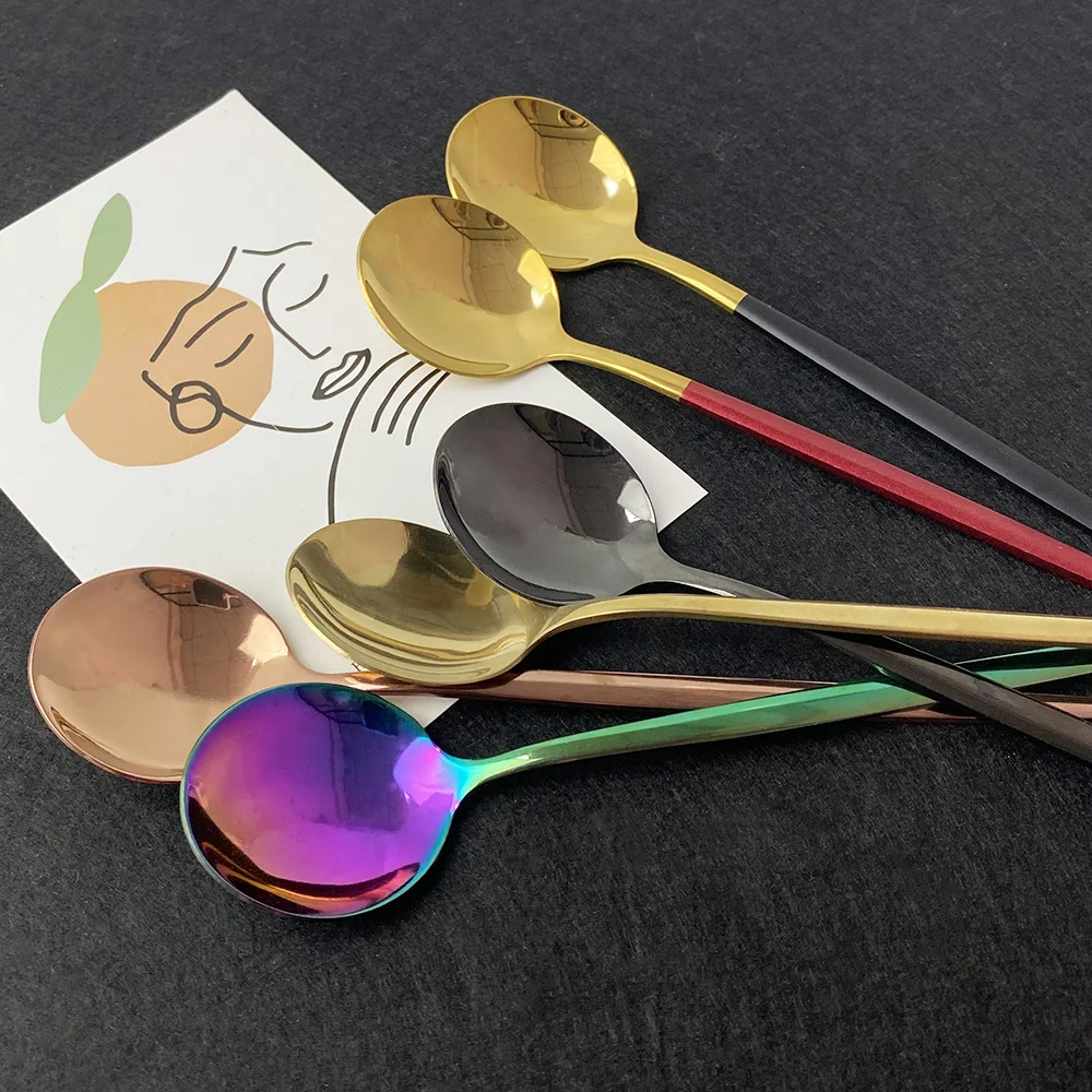 4 шт. столовые приборы из нержавеющей стали|Наборы столовых приборов| |